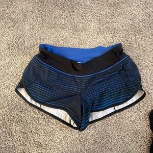 LULULEMON speed shorts size 6
